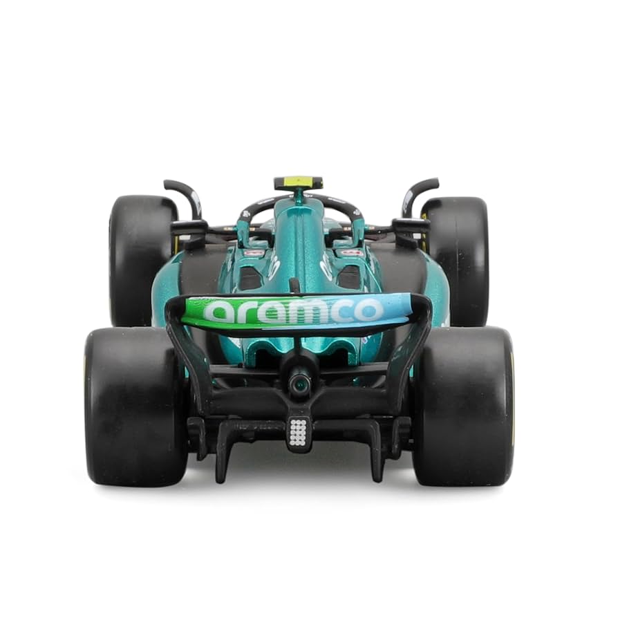 Amazon.com: Bburago 1:43 Race Aston Martin AMR23 (2023) w