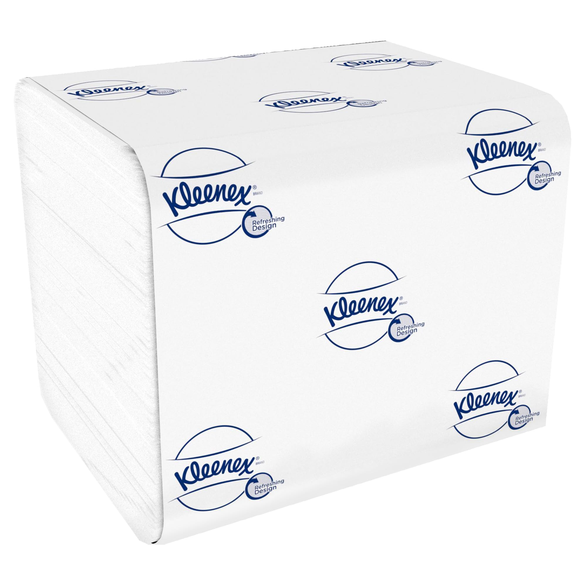 Kleenex Papel Higiénico Plegado 8408: 2 Capas, Suave, Resistente y Desechable, Ideal para Oficinas y Hostelería, Pack de 36 x 200 Hojas (7.200 Total)