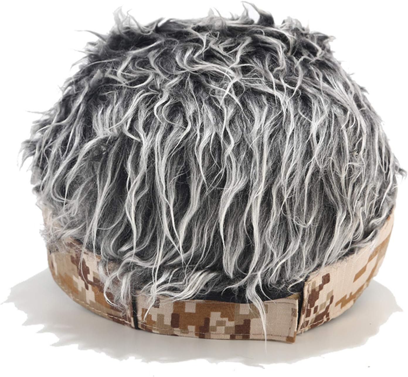 Sun Visor Cap, Novelty Hair Visor Sun Cap Wig Adjustable Baseball Cap Funny Golf Hats for Men Women