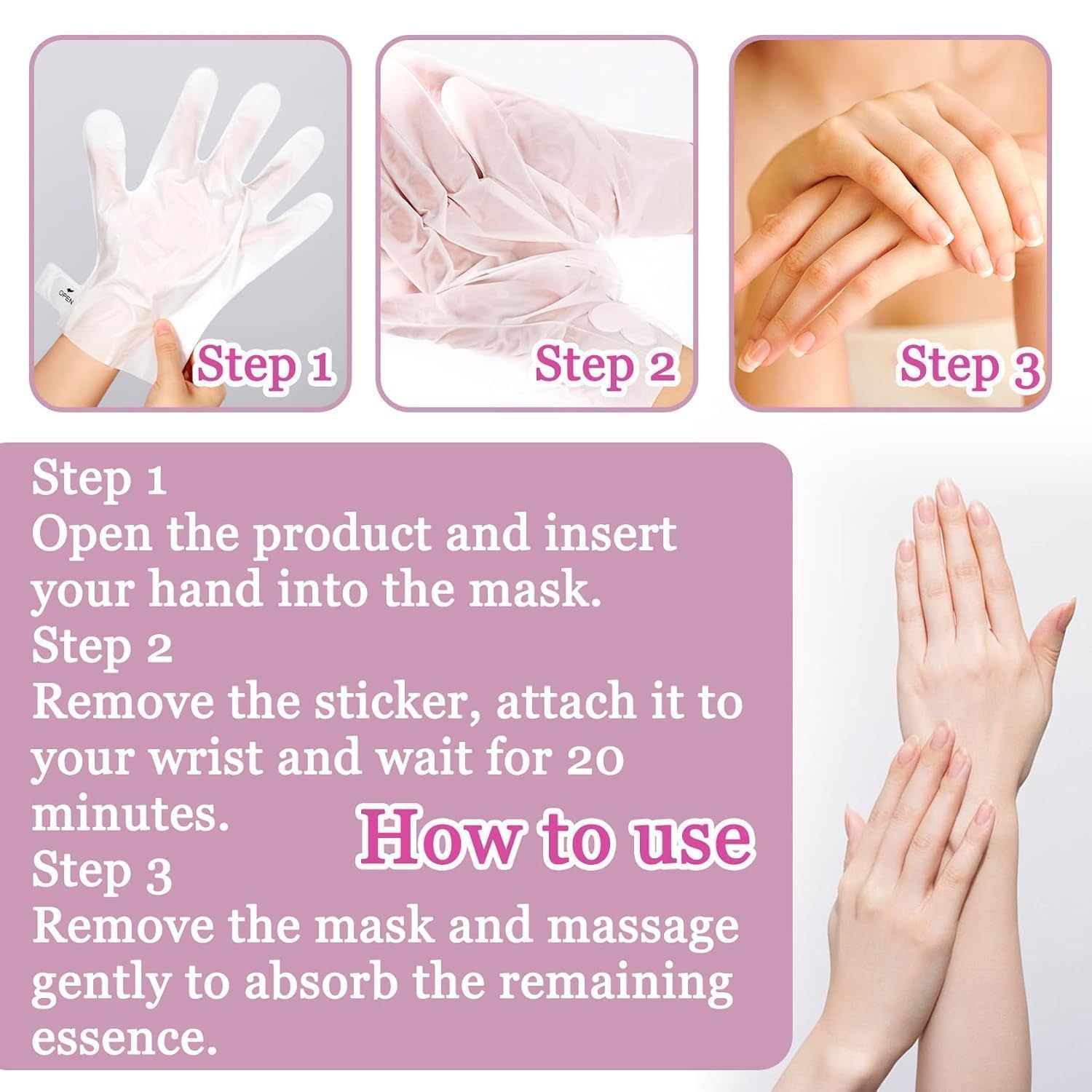 ELUYANI Foot Peel Mask for Dead Skin Removal Skin, Baby Soft Feet Treatment, Natural Foot Peel Mask Socks for Men & Women (1 Pair) (Orange Vitamin C) 3