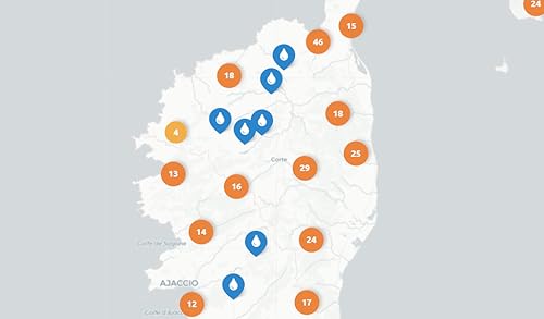 Owater: All fountains and water points