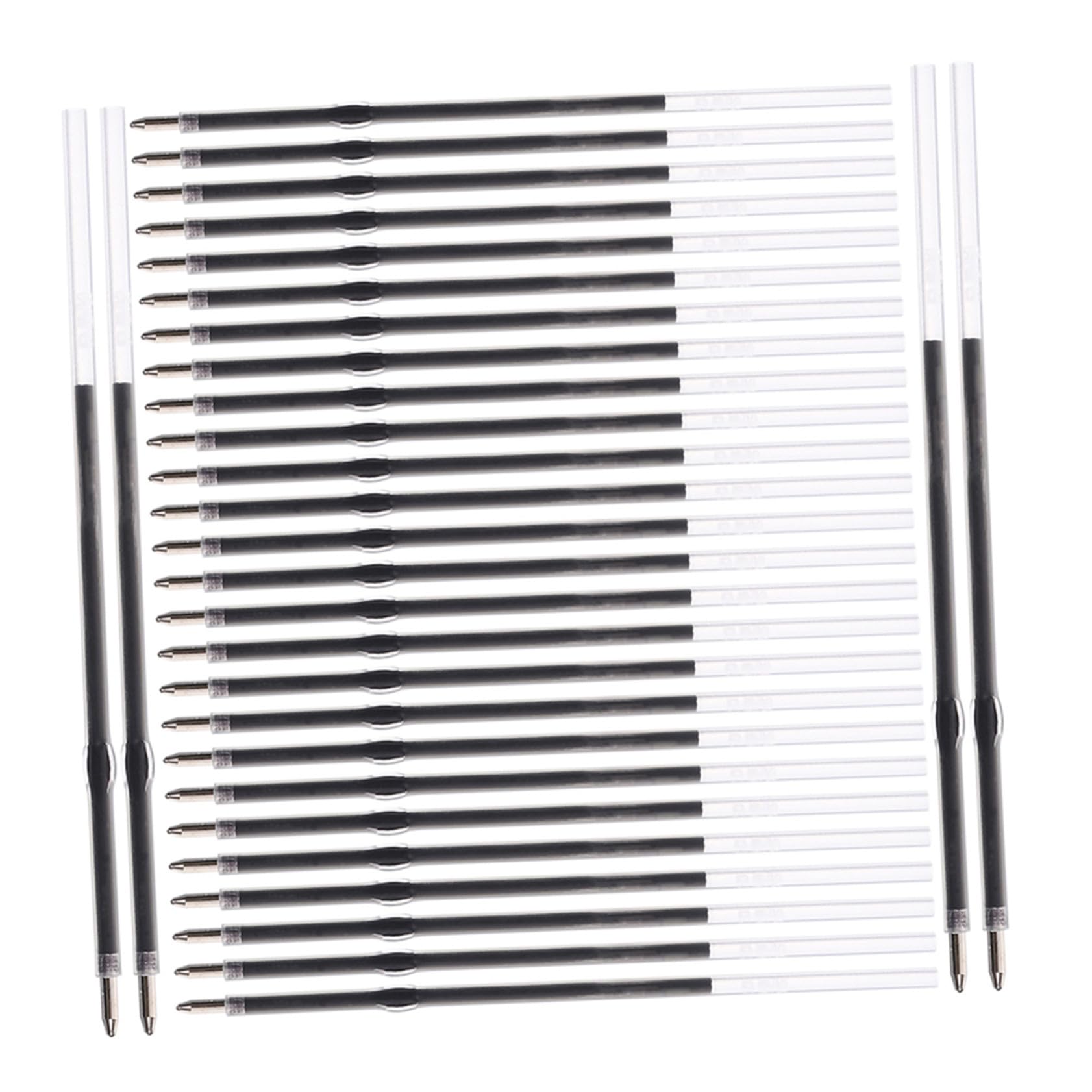 Veemoon 500 Piezas Recambios Bolígrafos Retráctiles Punta Precisa Unidades Tinta Flujo Compatible para Escritura Dibujo Oficina