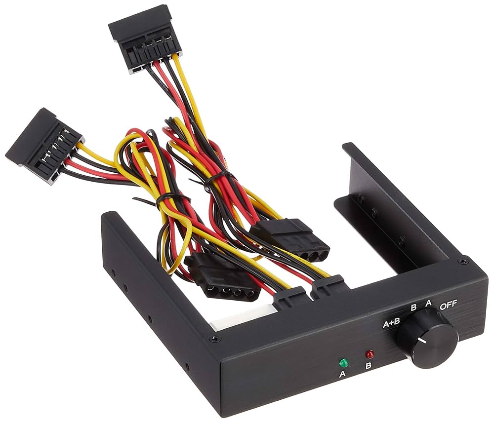 Amazon | アイネックス 3.5インチベイ HDD電源セレクタ HDD-SEL2