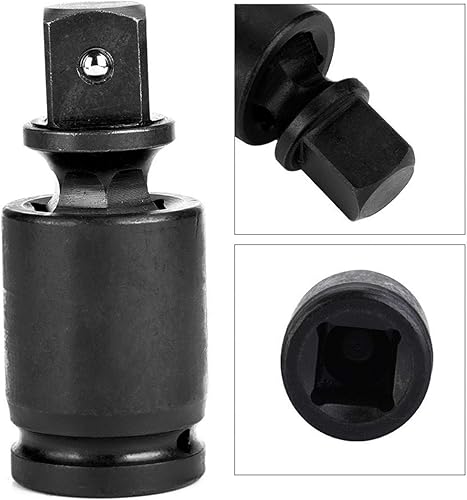 Miniatura 6 de Zócalo de impacto profundo Adaptador giratorio de 14 '' Wobble Universal Joint Impact Socket - Métrico, 1 unidad