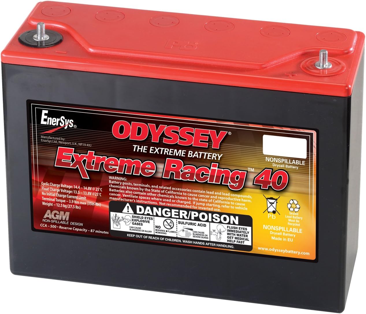 Odyssey ER40 Extreme Racing Battery