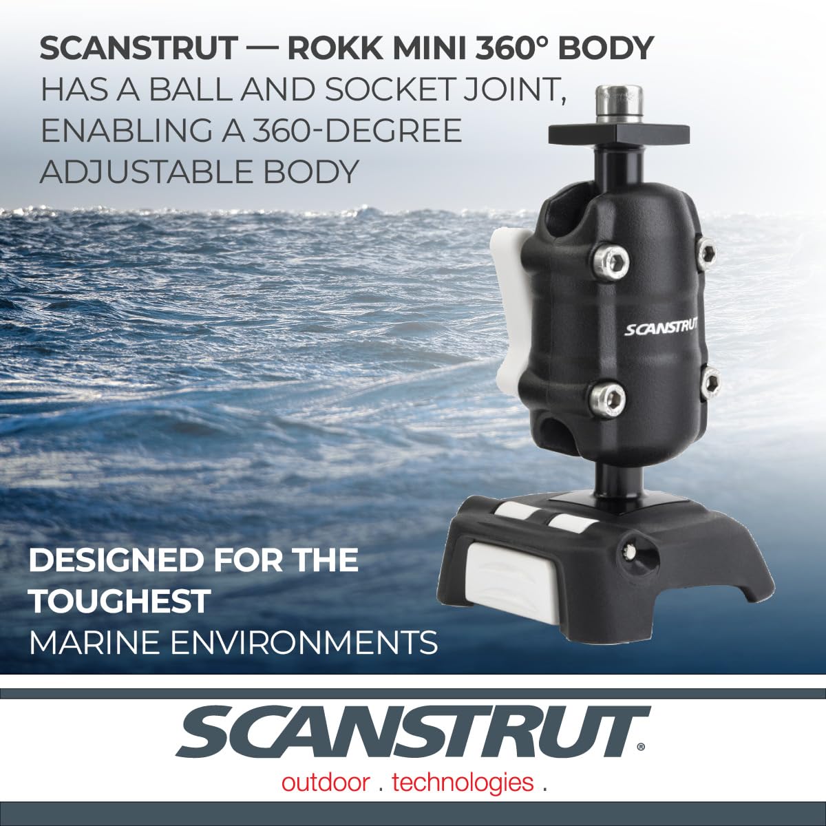 Scanstrut rls-am – Halterung, schwarz