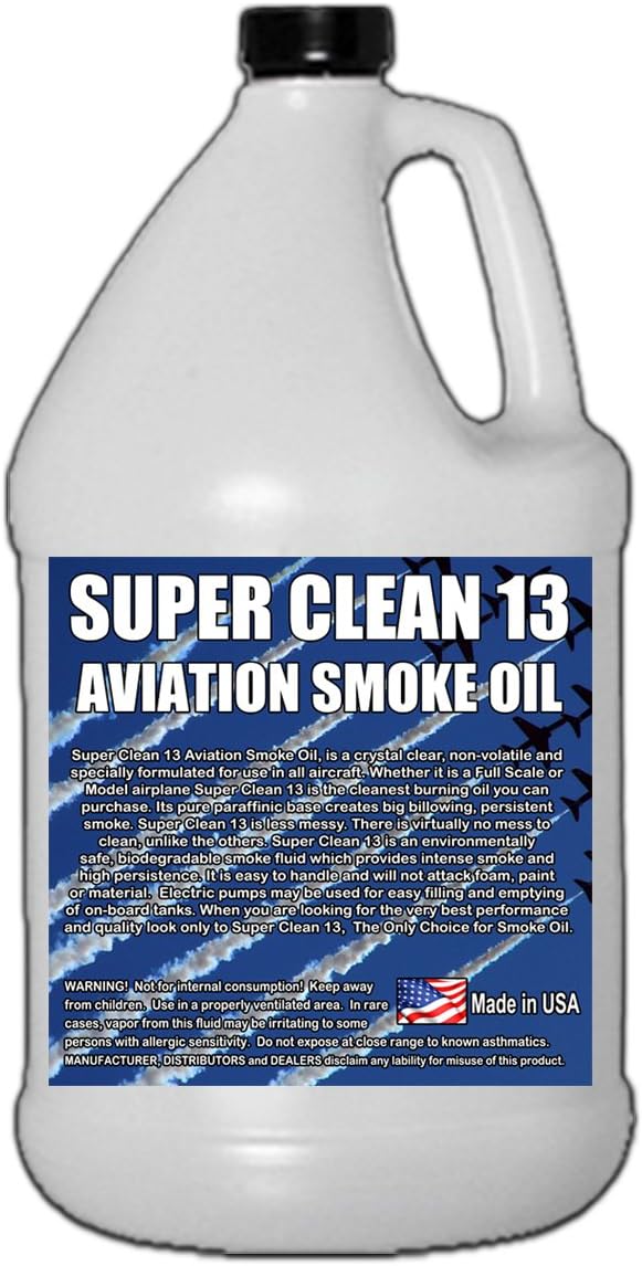 Training Smoke - Super*Clean 13 Aviation Smoke Oil - Galón miniatura 2
