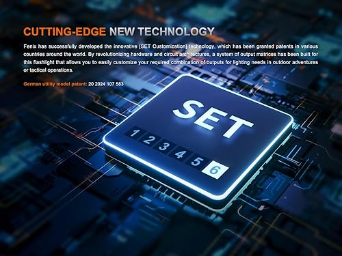 Miniatura 5 de Fenix PD45R ACE - Linterna táctica LED recargable de 3200 lúmenes, batería, funda, estuche de accesorios EdisonBright