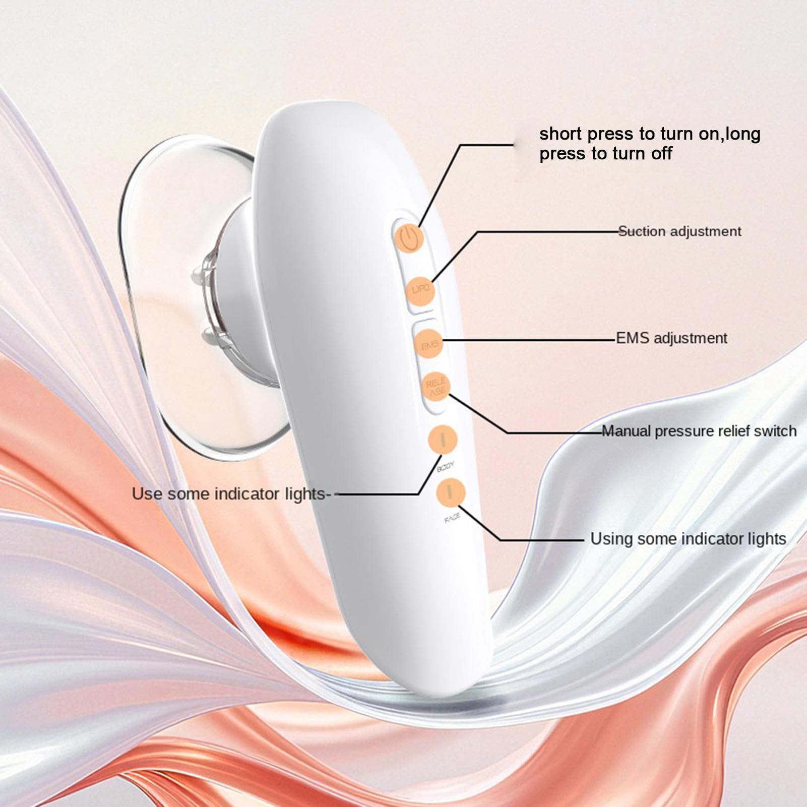 Macchina Modellatrice Corpo Stimolatore Rassodante EMS A Luce Rossa | Macchina Elettrica Per Drenaggio Cellulite Per Pancia Vita Braccia Gambe Schiena Cosce Fianchi Uso Domestico Viaggio Spa