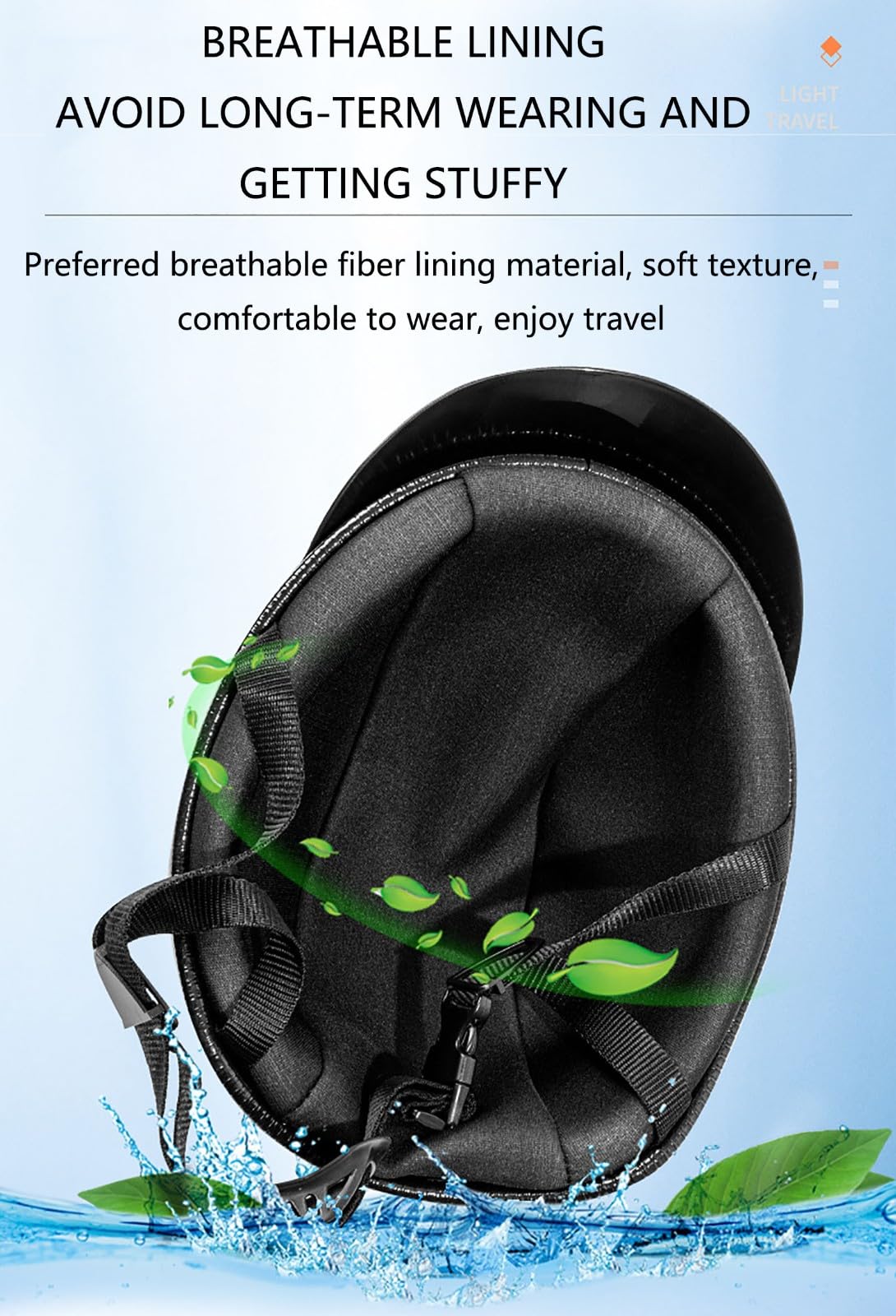 Retro Halbschalenhelm, DOT/ECE-Zulassung Halbhelme Motorradhelm Für Damen Und Herren Erwachsene, Jet-Helm Mit Schnellverschluss-Schnalle, Open Face Helm Für Cruiser Scooter E-Bike