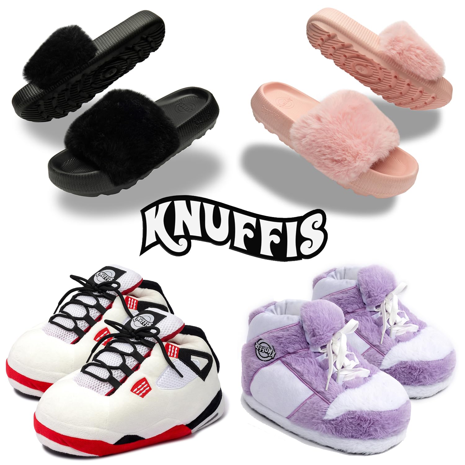 Zapatillas de estar por casa de peluche para mujer, zapatillas de estar por casa para hombre, zapatillas divertidas 36-45