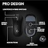 Logitech G PRO X Superlight 2 SE wireless gaming mouse, 60 g pro-grade mouse with 5 programmable buttons, 44K Dpi sensor, 888+ Ips, 1 kHz report rate, USB-C charging for PC/Mac - Black