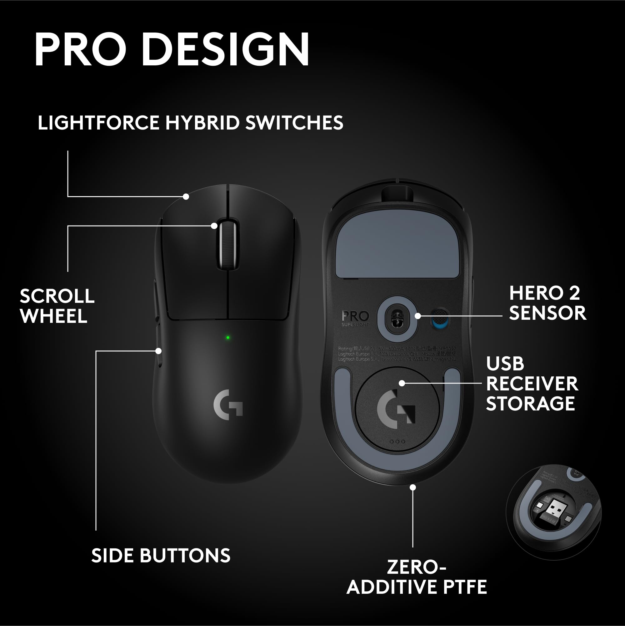 Amazon.com: Logitech G PRO X Superlight 2 SE Wireless Gaming Mouse