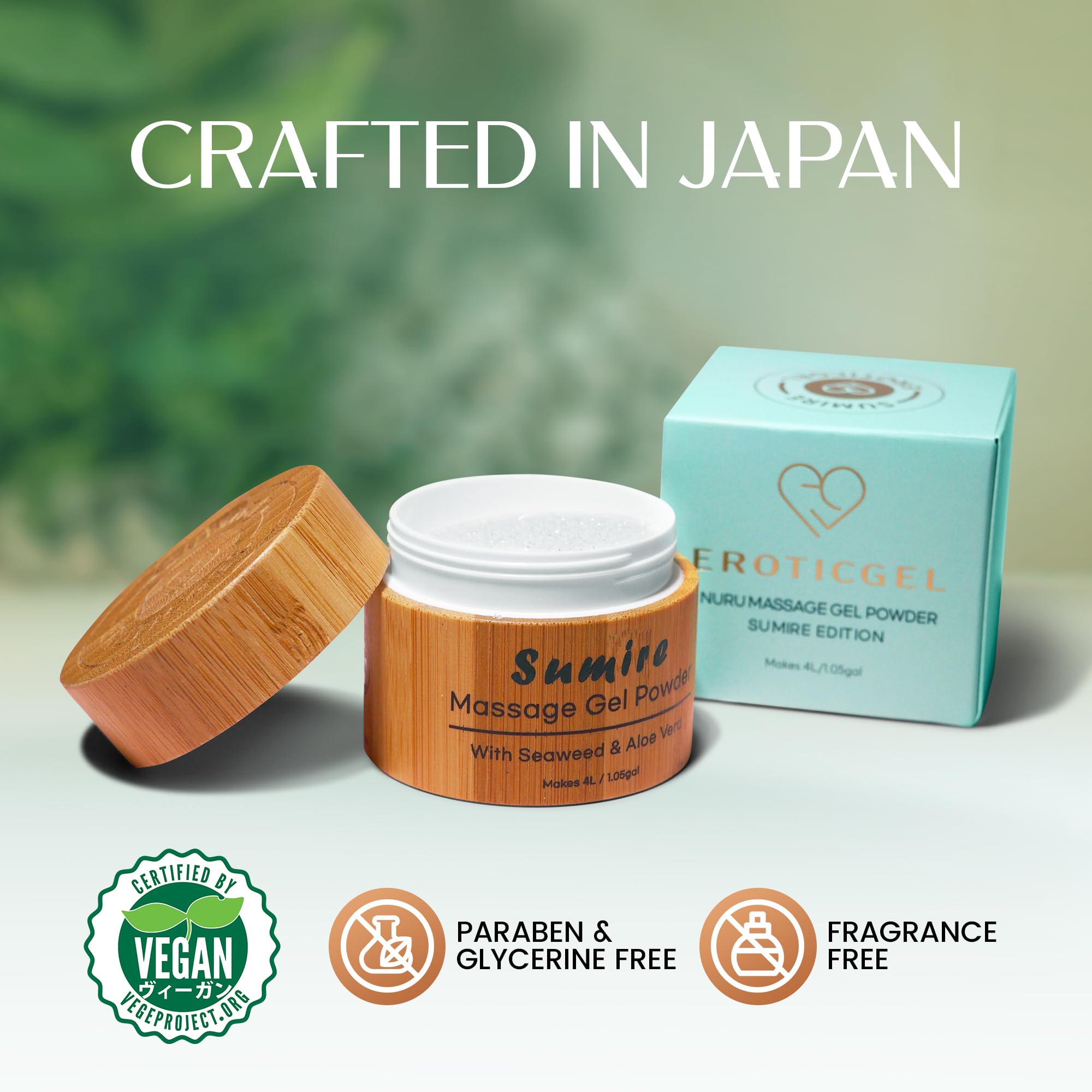 Slippery Massage Gel Therapy Powder 40g Sumire Edition | Nori