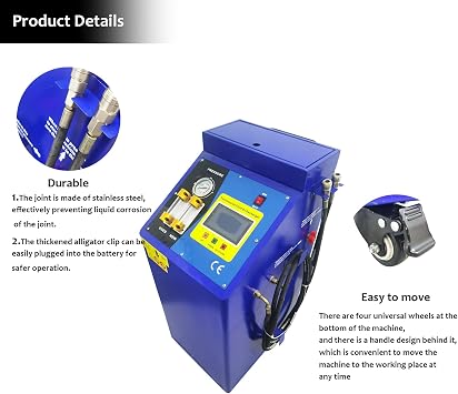 Automatic Transmission Fluid Exchanger Oil Changing with Auto DC12V Oil Flush Machine Reliable Transmission Fluid Exchanger for a Smooth Ride 3.3gal*2