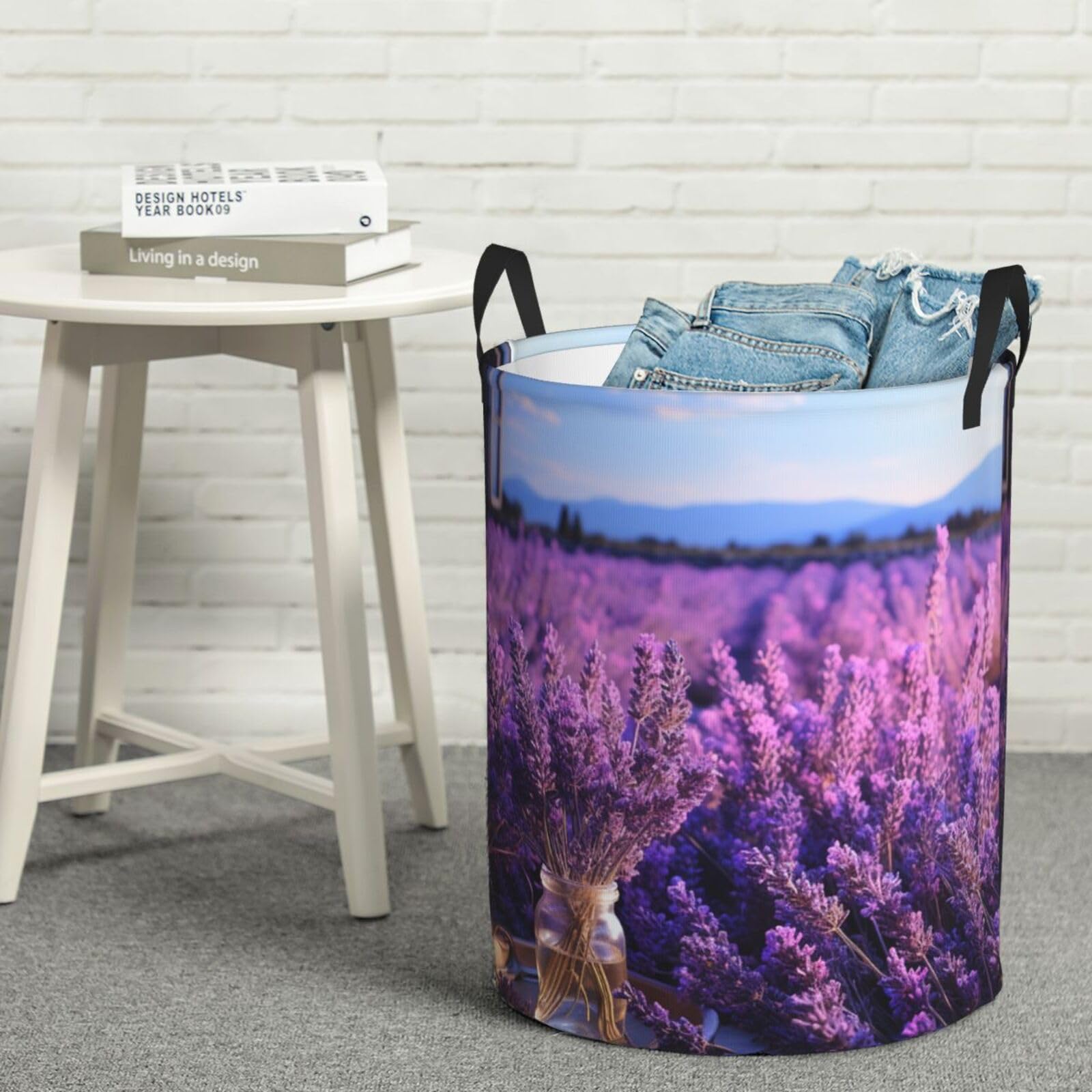Panier à linge romantique pliable pour stopper le désordre des jouets