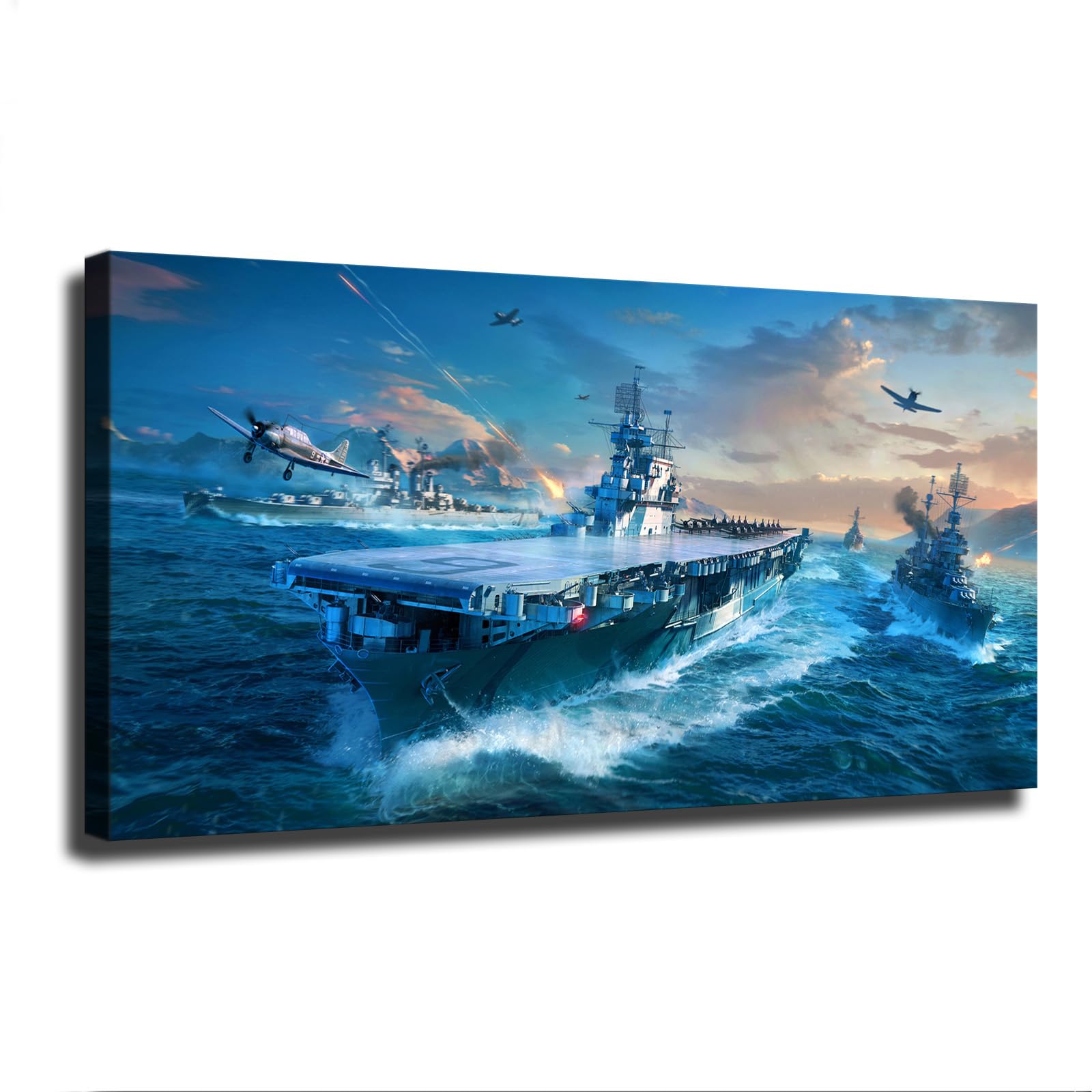 Amazon.com: Military USS Enterprise CV-6 Yorktown-Class Battleship