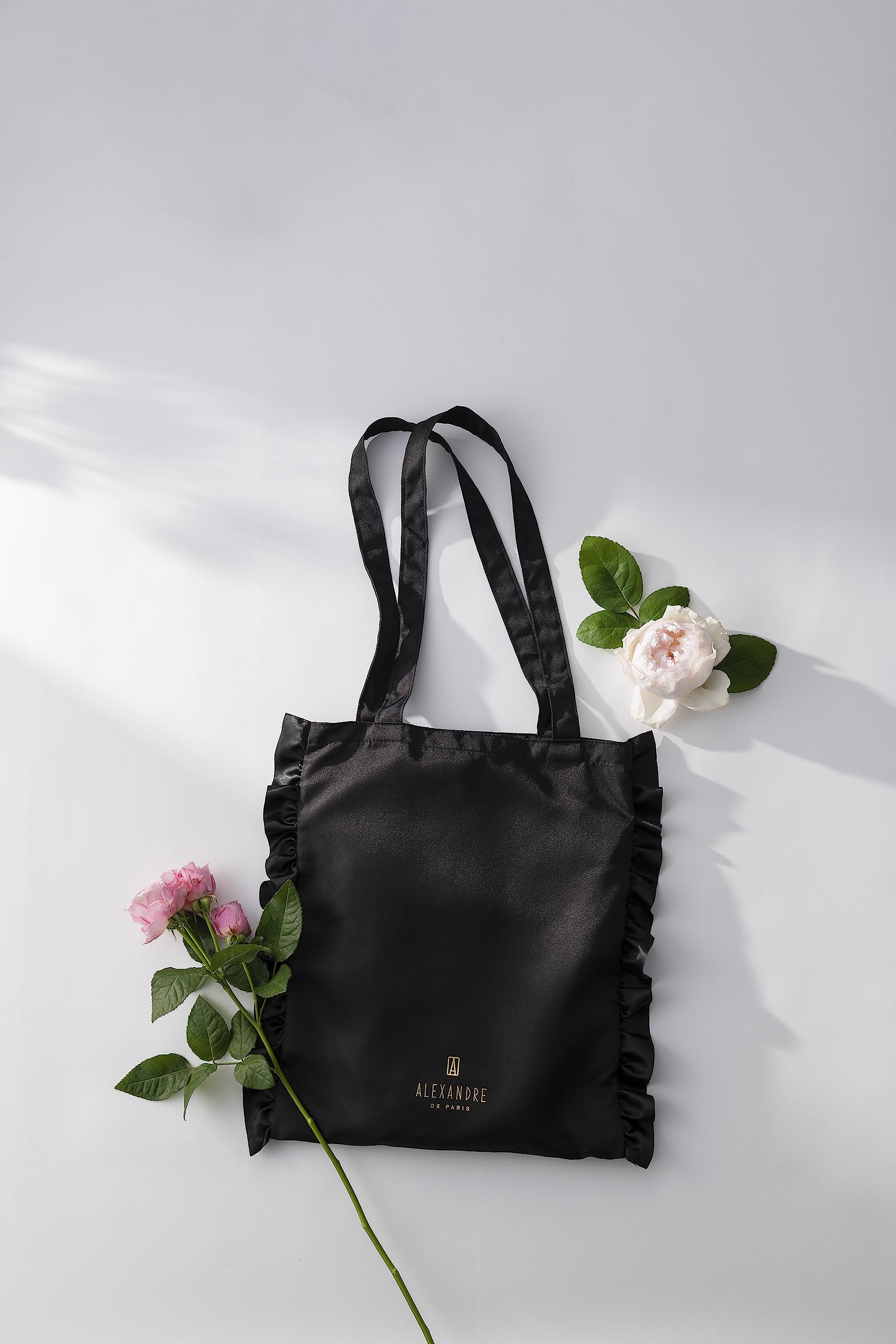 美人百花(びじんひゃっか) 2023年8月号(雑誌)【雑誌付録】アレクサンドル ドゥ パリ 折りたためる♡フリルトートバッグ