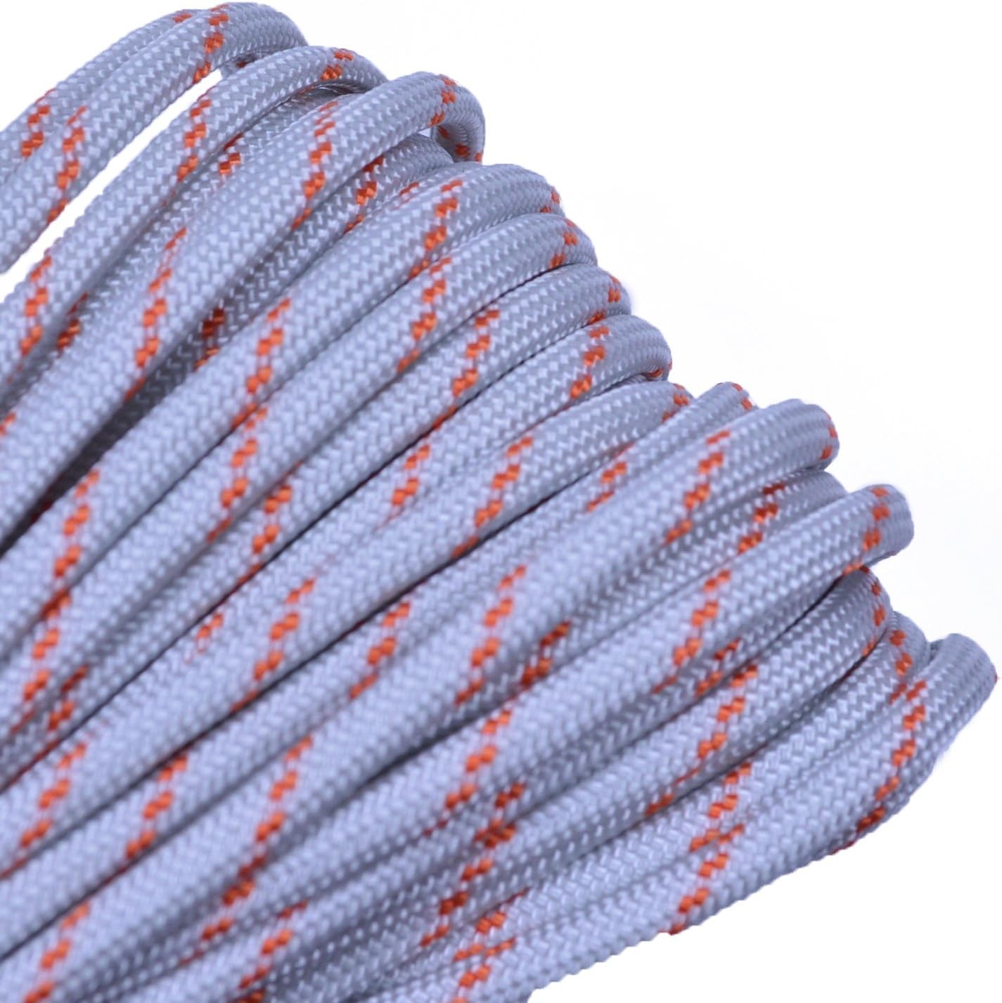 10', 25', 50', 100' Hanks or 250', 1000' Spools of Parachute 550 Cord Type III 7 Strand Paracord - Lithium - 1000 Foot Spool