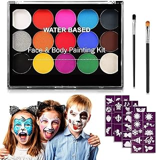Amerteer Kids Face Paint Kit For Kids