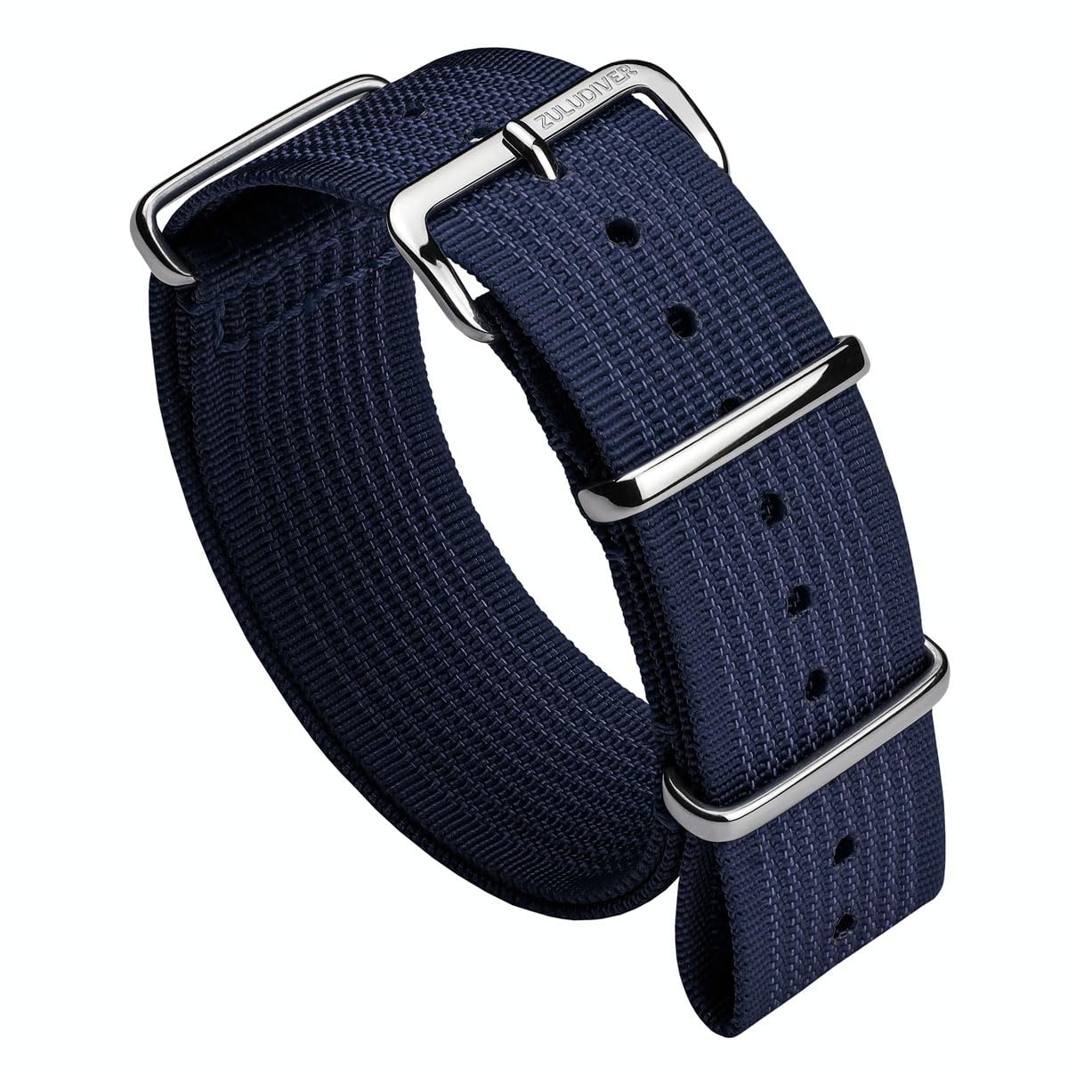 Correa de reloj de nailon HydraRib resistente estilo militar de repuesto transpirable 6