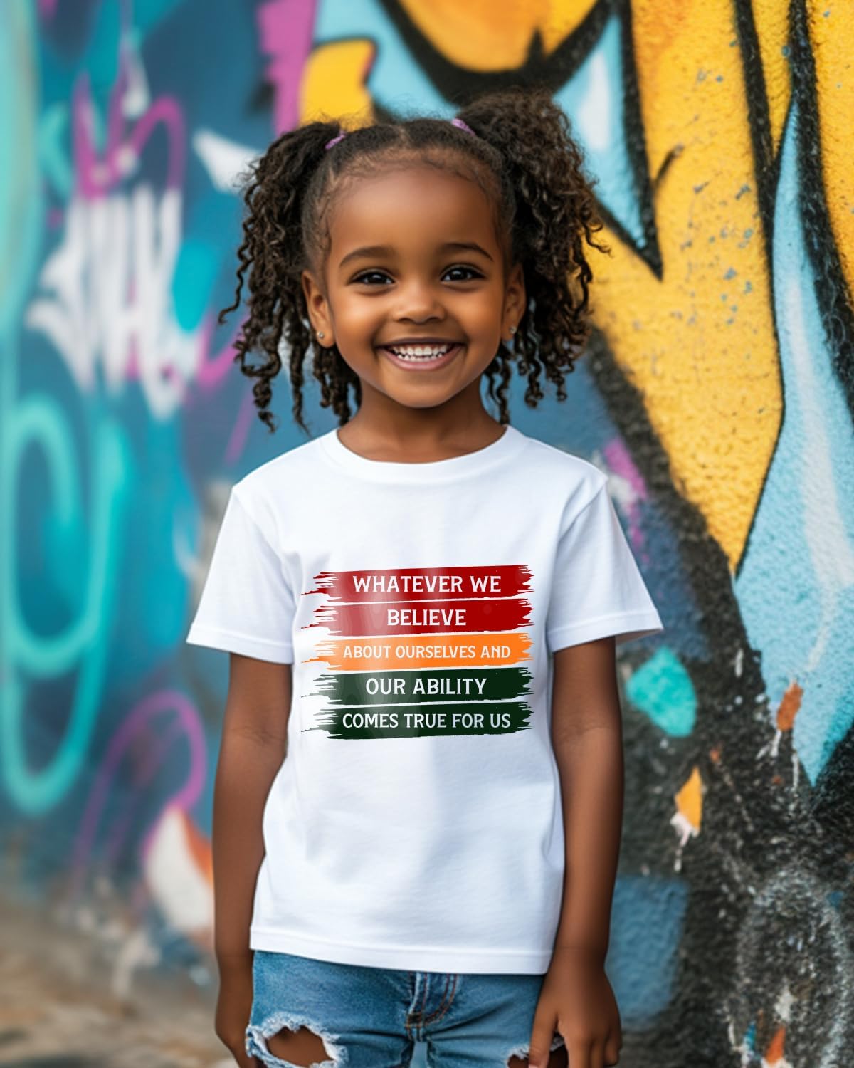 Black History Month Shirt Kids I'm Black History T-Shirts for Boys Girls African Clothing Short Sleeve Tops Graphic Tee 2-8T - Image 3