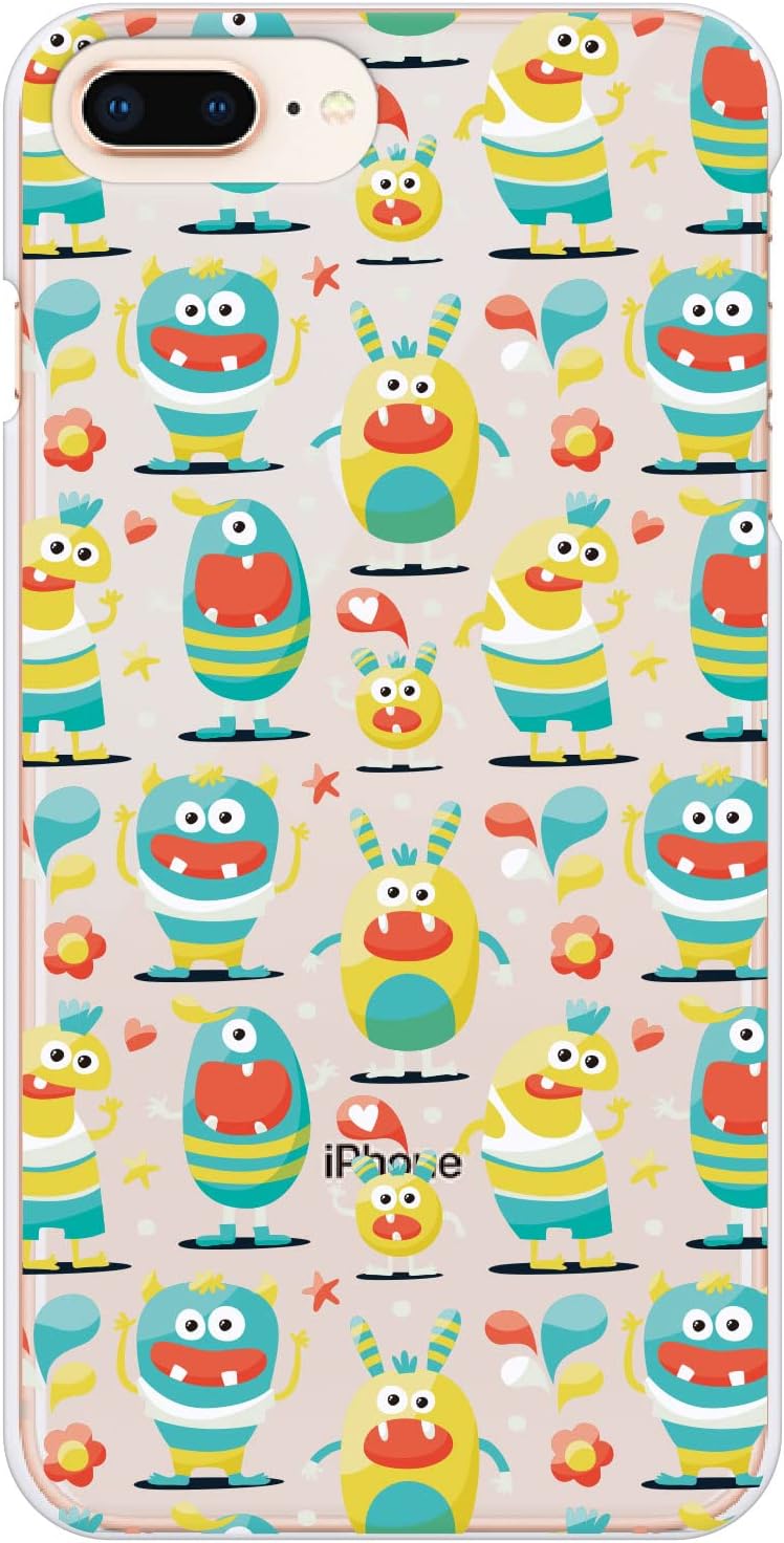 Ruuu Iphone7plus Iphone8plus 兼用 Iphone ハード スマートフォン スマホ ケース カバー 透明 クリアケース モンスター Type A おもしろ かわいい キャラクター 面白い おもしろい 可愛い ポップ 柄 モンスターズ 子供 キッズ 人気 携帯カバー クリア クリアー カラフル Ruuu Iphone7plus Iphone8plus 兼用 Iphone ハード スマートフォン スマホ ケース カバー 透明 クリアケース モンスター Type A おもしろ かわいい キャラクター 面白い おもしろい 可愛い ポップ 柄 モンスターズ 子供 キッズ 人気 携帯カバー クリア クリアー カラフル