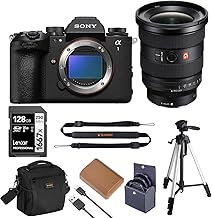 Sony a1 II Mirrorless Camera, Bundle with FE 16-35mm f/2.8 GM II G Master Lens, 128GB Memory Card, Extra Battery, Shoulder Bag, Sling Strap, Tripod and Filter Kit