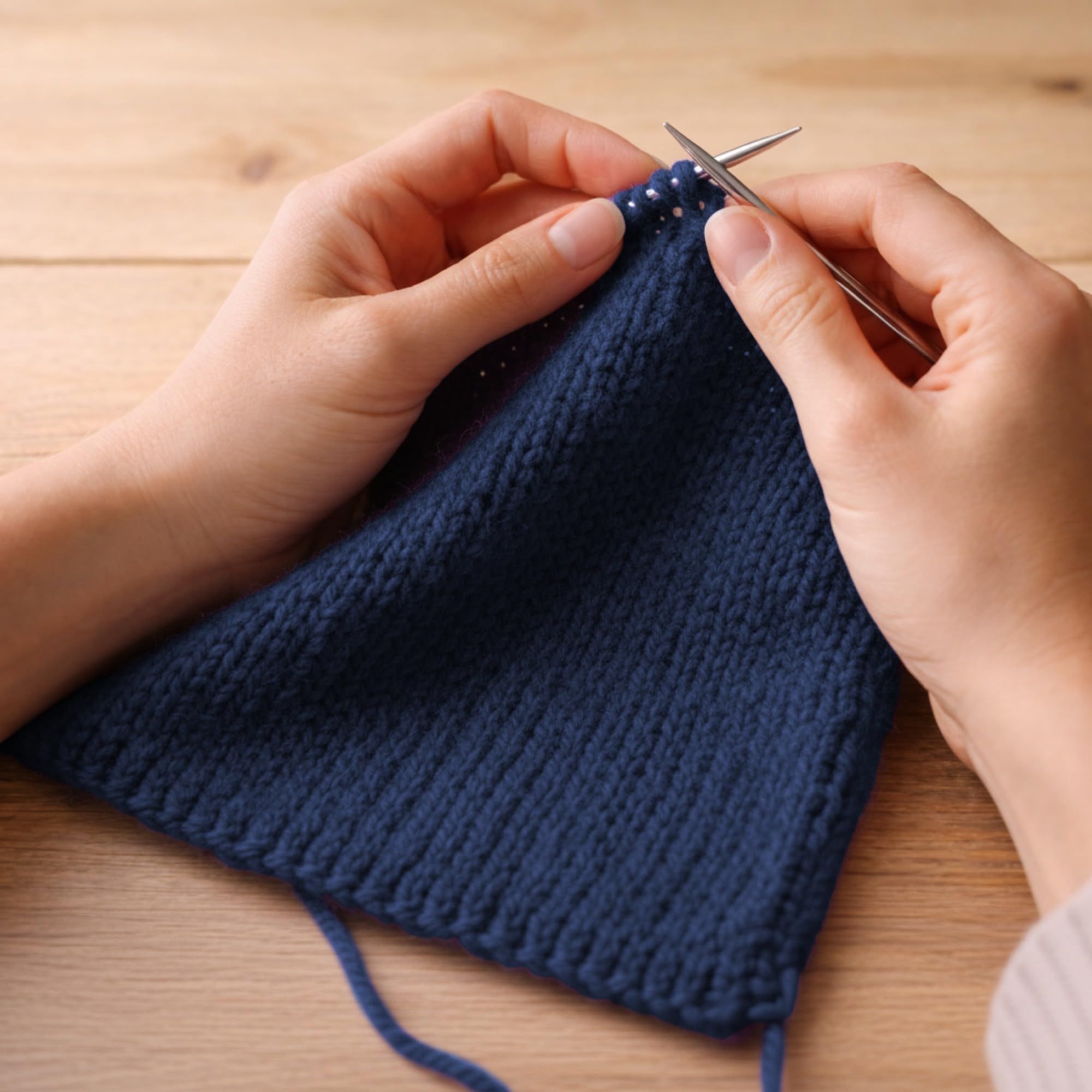 Przędza dziewiarska, 100% Pure Virgin Merino Extrafine Wool firmy Lana Gatto, wyprodukowana we Włoszech. Linia Super Soft, wysokiej jakości wełna (10, Niebieski - 13856)