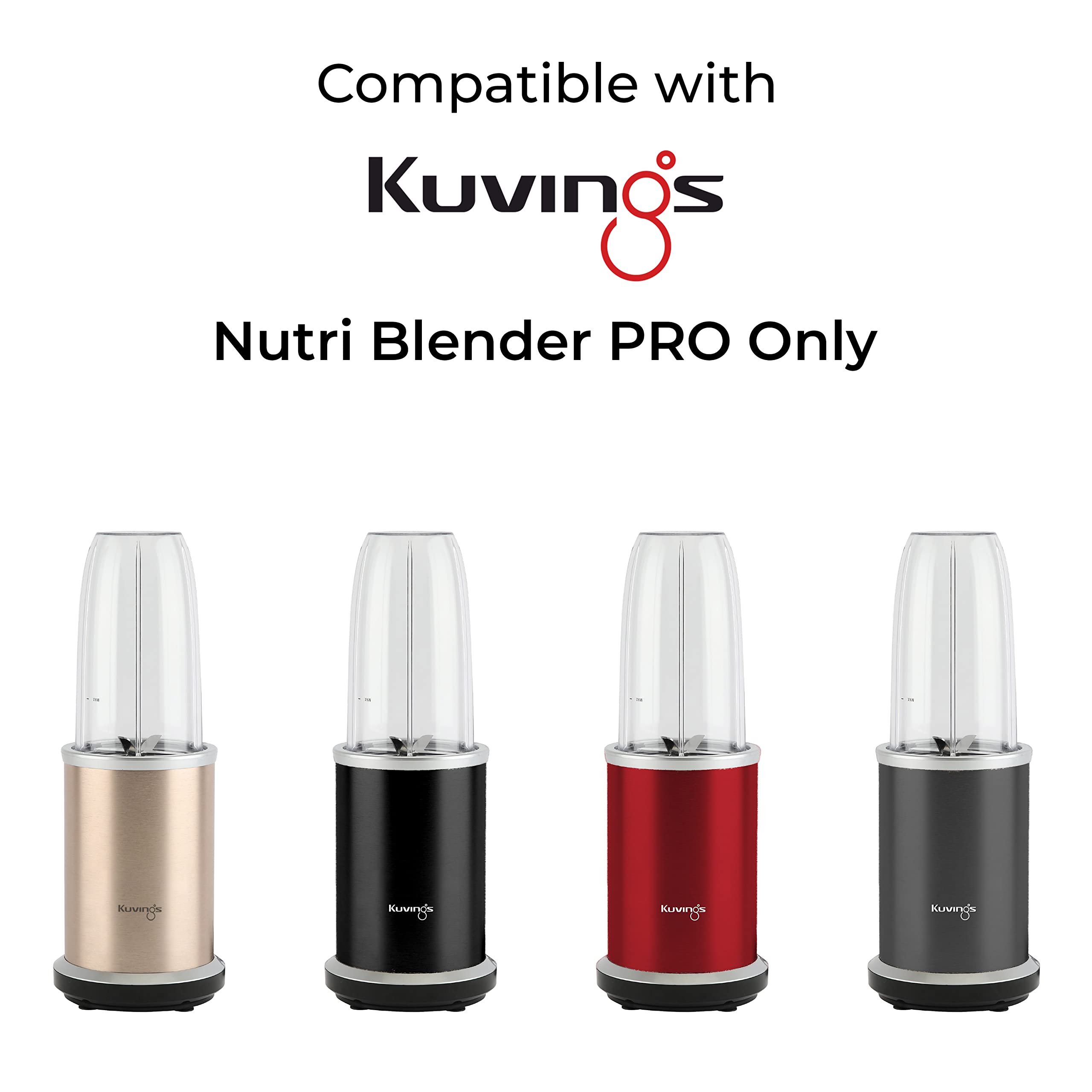 Kuvings Original Accessory - Short Jar, Compatible with Kuvings Nutri Blender Pro 1000W only. — Amazon image 4
