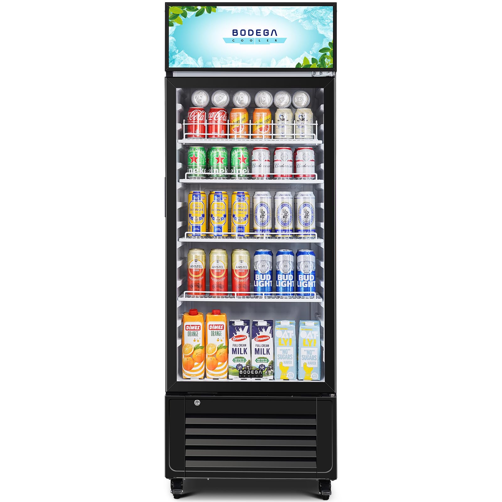 BODEGA SC-290FA-BK 10 cu ft Beverage Cooler Black