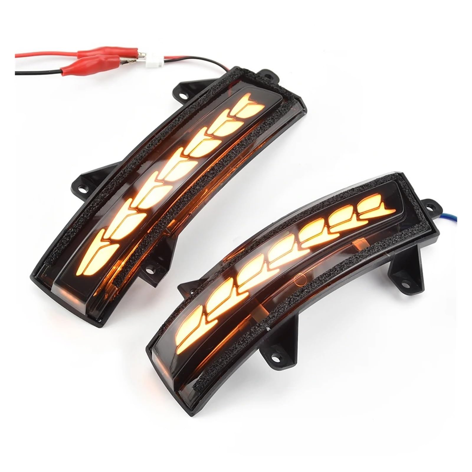 Coche Luces Intermitentes Laterales Luz LED Señal Giro Dinámica Espejo Retrovisor Coche para Civic 9th. Jade Crider City 2009 2010 2011 2012 2013 2014 2015 2016 2017