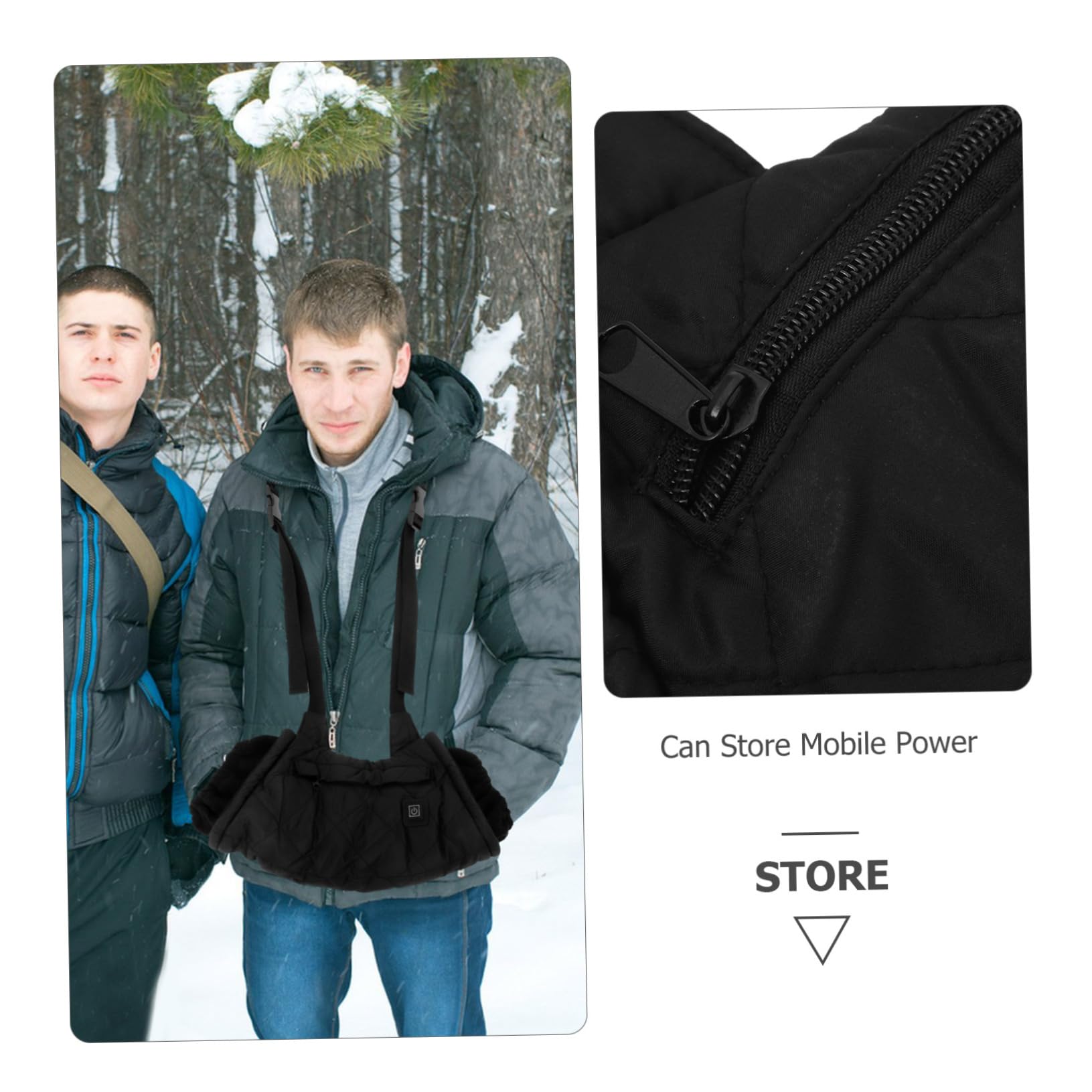 TOYANDONA Elektrische Handwärmer Tasche Tragbarer Handwärmerbeutel Hänge-handwärmer Wärmebeutel für Täglichen Gebrauch Winteraccessoire für Mädchen