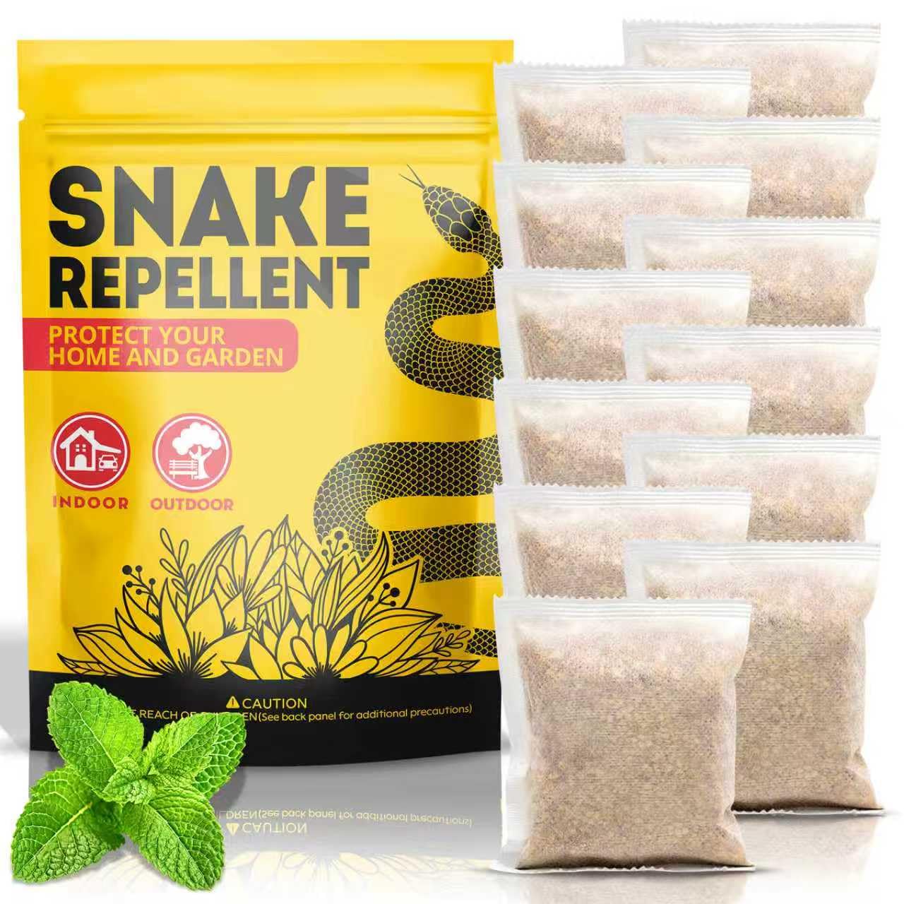Snake Repellent for Yard, Outdoor &amp; pet Safe, 12 Packs