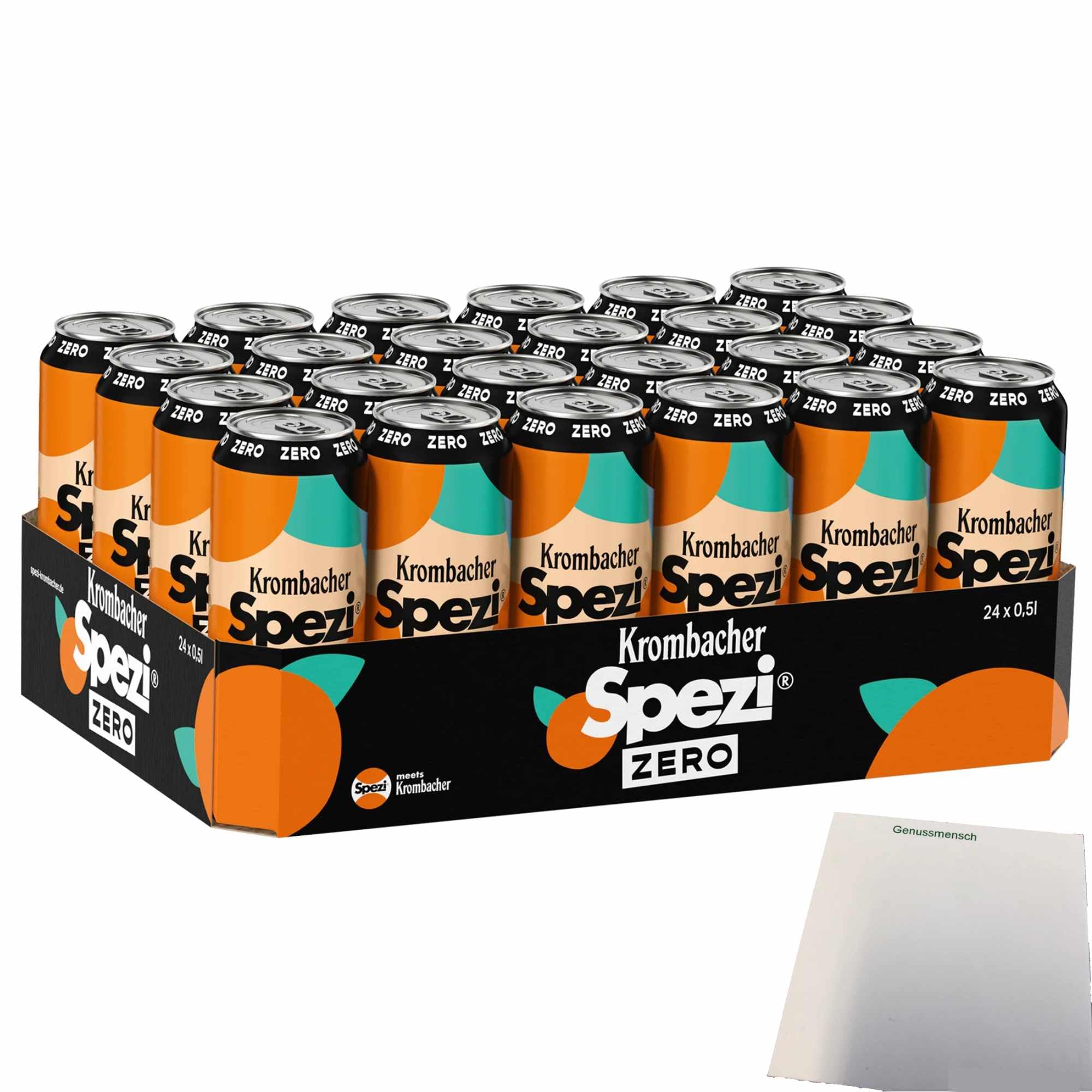 usy Bundle für Krombacher Spezi Zero (24x0,5l Dose) VPE + usy Block