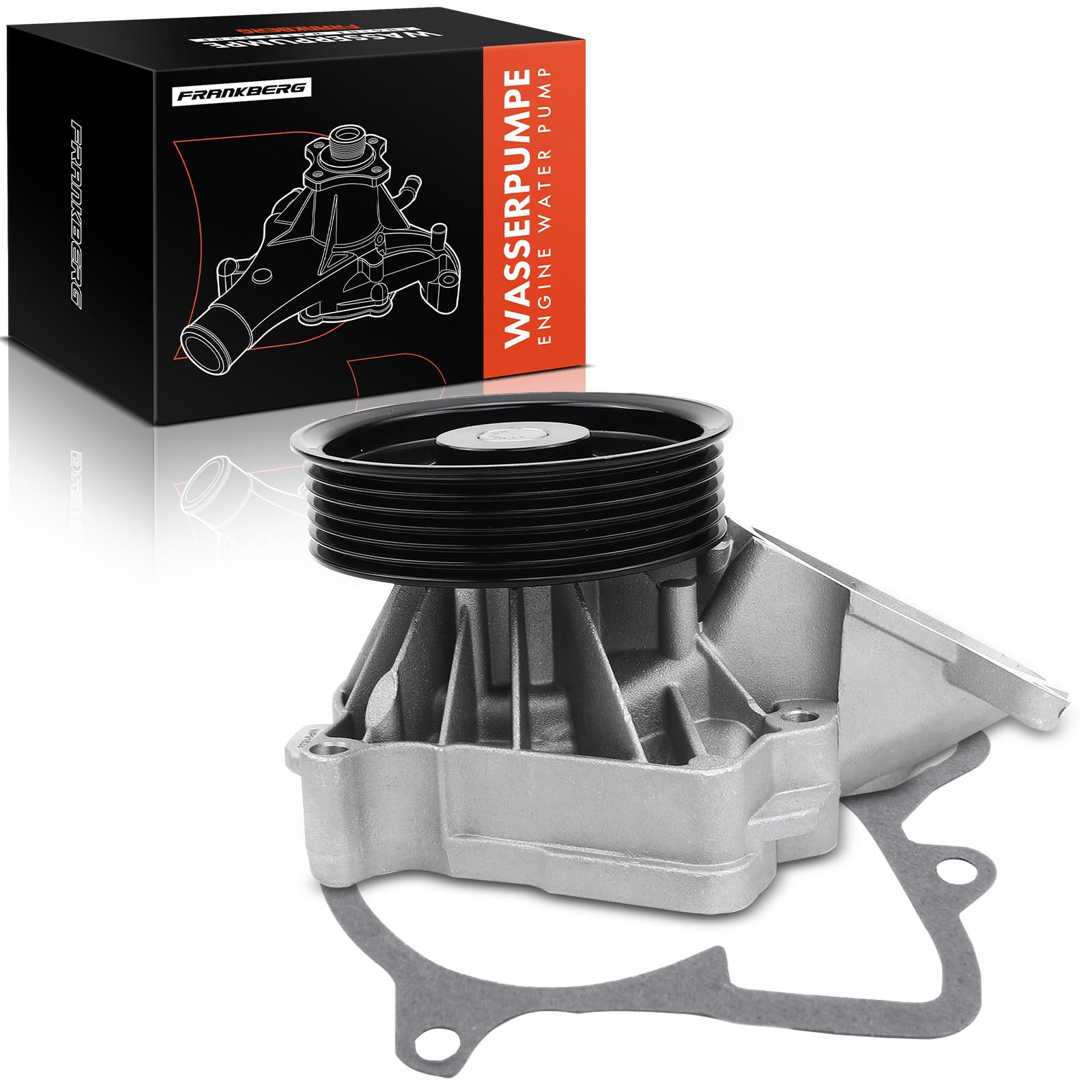 Frankberg Bomba de agua 11517791833 | Compatible con: Serie 3 E46, Serie 3 Coupé E46, Serie 3 Convertible E46, Serie 3 Touring E91, Serie 3 E90