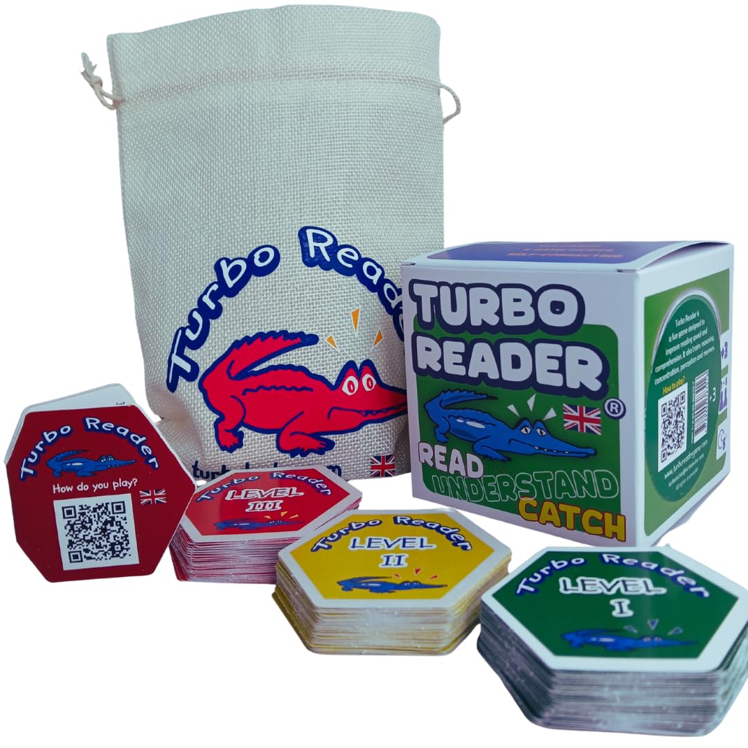Genérico Turbo Reader Game - Aprende inglés Jugando. Mejora la fluidez y la comprensión lectora en inglés.