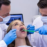 Vista 6 de JMU Puntas de aspirador dental, puntas de succión quirúrgicas desechables (verde-1/4 ", 25)