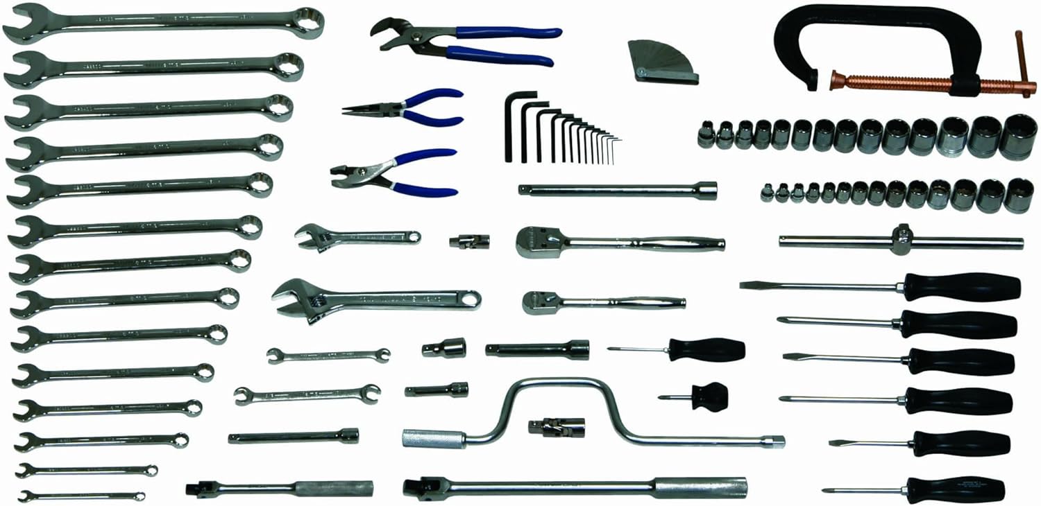 JH Williams WSC88TB 88Piece General Industrial Repair Set Hand Tool