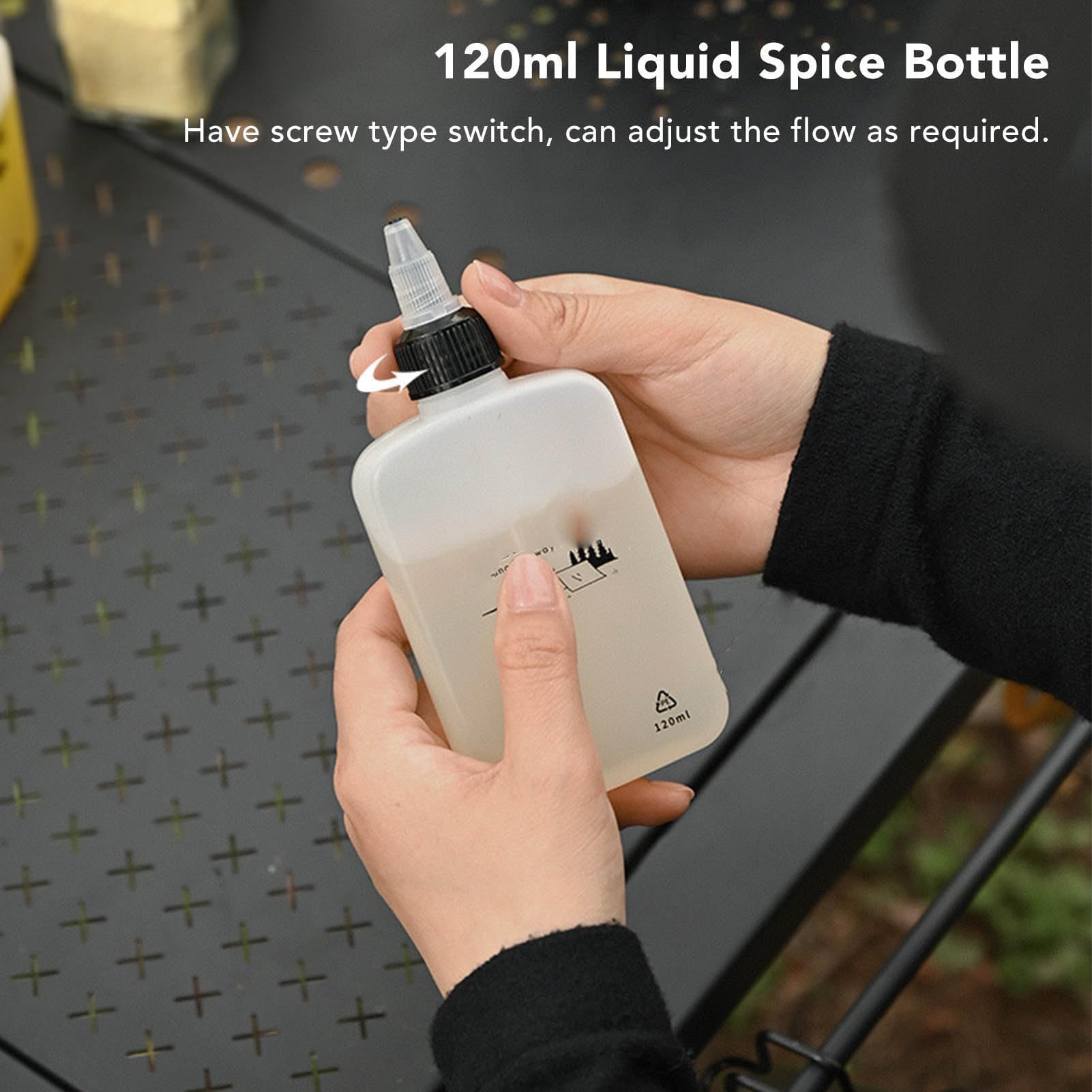 Camping Spice Kit, Contenedores De Especias para Acampar De Tela Oxford, Paquete Separado Bolsa De Especias De Viaje Portátil, Set De Contenedores De Condimentos