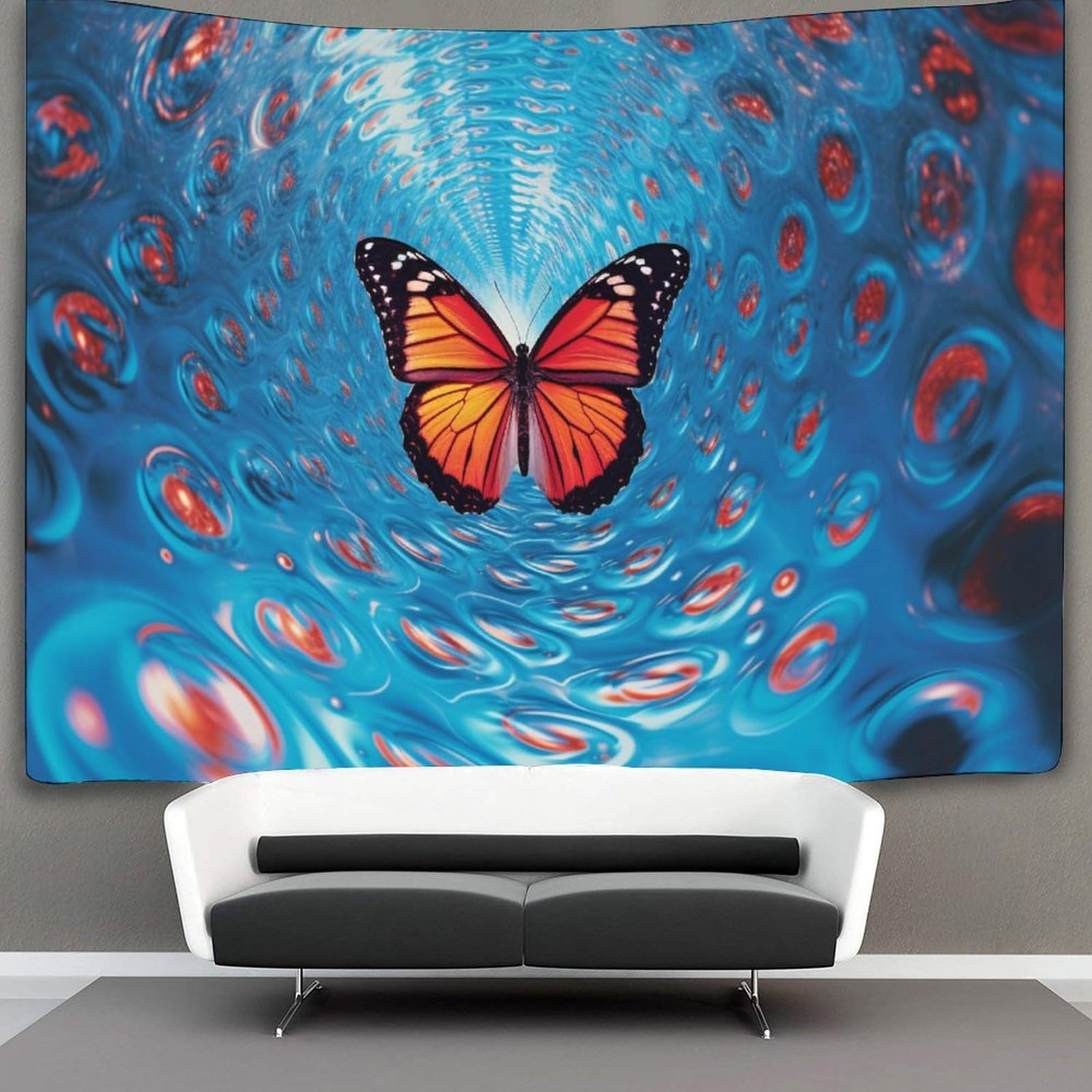 kaiyun Tapestry Butterfly Wall Hanging Tapestries for Bedroom Living Room Apartment Dorm Decorations Wall Art Decor 150cmx200cm