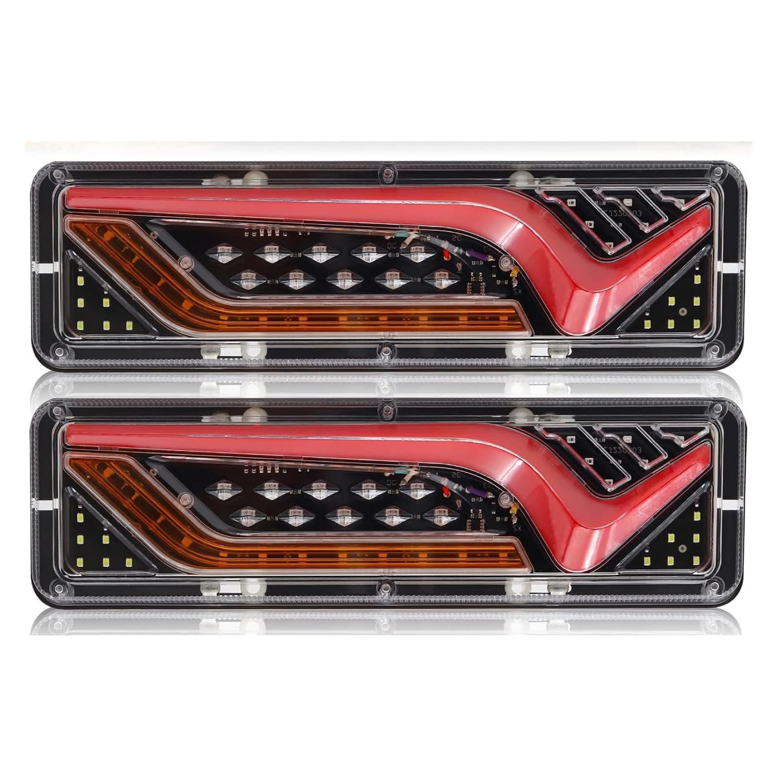 Amazon | LED トラック テールランプ 24V シーケンシャル 流れる