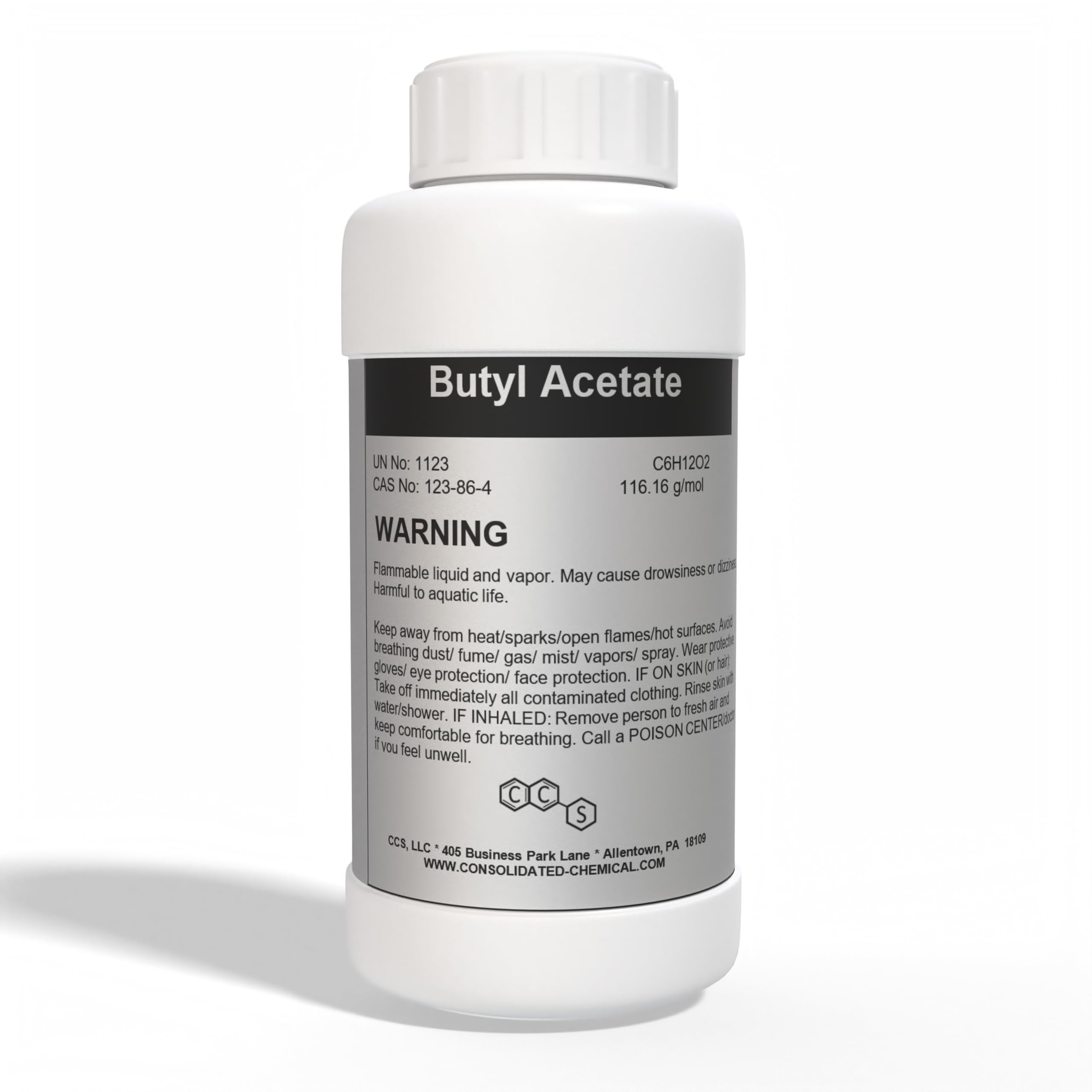 N-Butyl Acetate | Purity: 99%. New Tamper-Evident Sealed Bottles | Solvent for Paints, Lacquers, Varnishes, Resins, Gums, Vegetable Oils - 1000mL (32 Fl Oz)