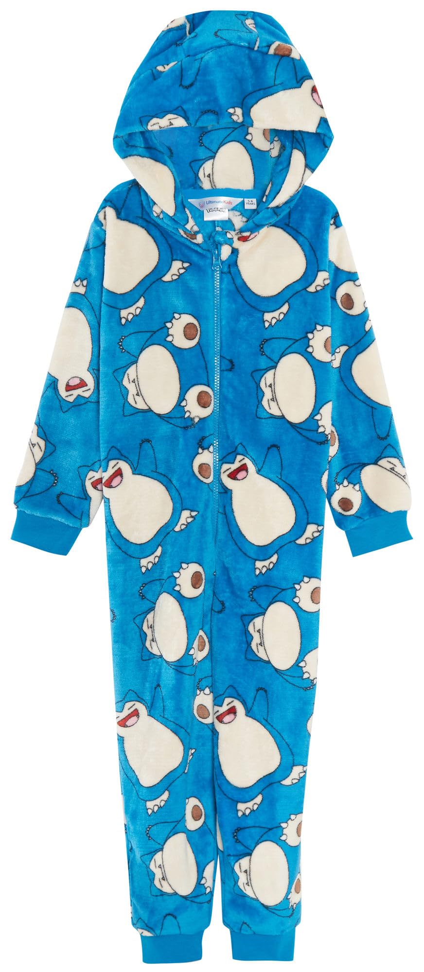 Pokémon Boys Snorlax Kids Pokemon Hooded All In One 13 Years