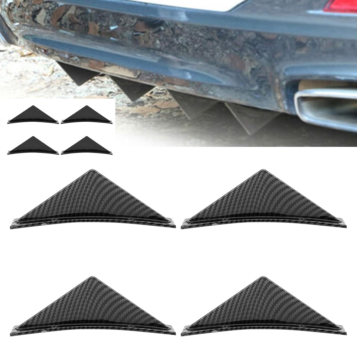 Buy for Maserati granturismo Rear Bumper Diffuser, Acouto Rear Bumper