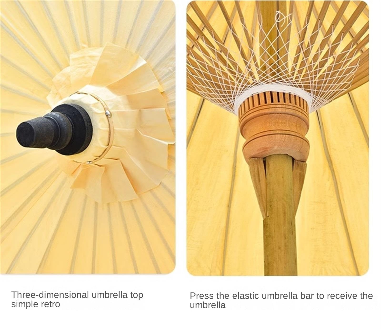 Parasole Antyczna Dekoracja Wnętrz Parasol Olejny Parasol Papierowy Parasol Patio Zewnętrzne Bez Podstawy Parasol Ogrodowy(Grün)