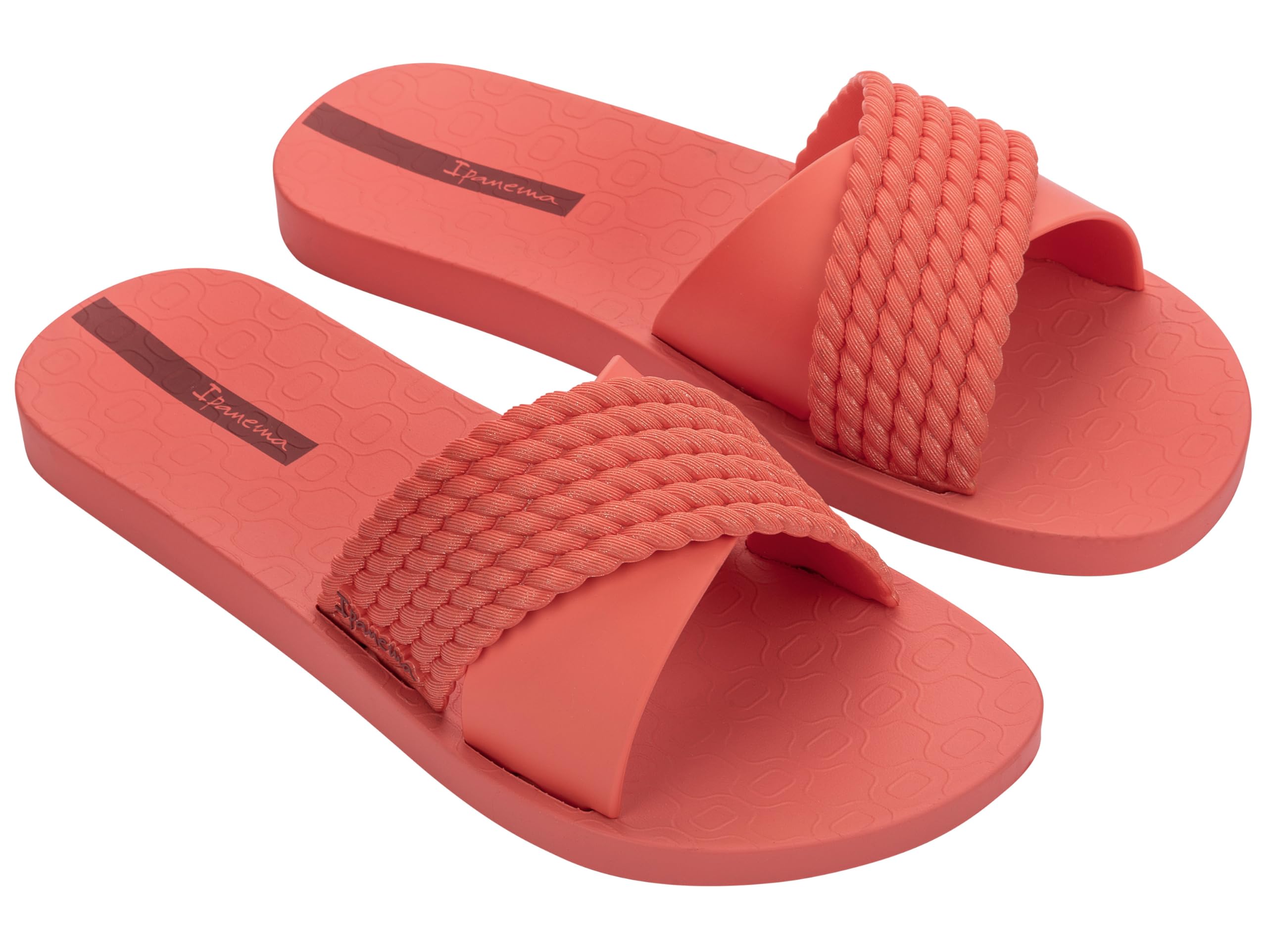 Ipanema Women's Street Ii Fem Slide Sandal, Orange Red, 7 UK