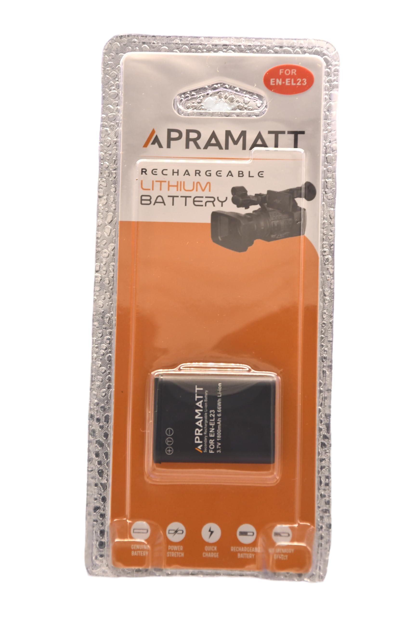 APRAMATT DC EL23 1800 mAh Nikon Battery (B0D8J7R4CM) Amazon Price History, Amazon Price Tracker
