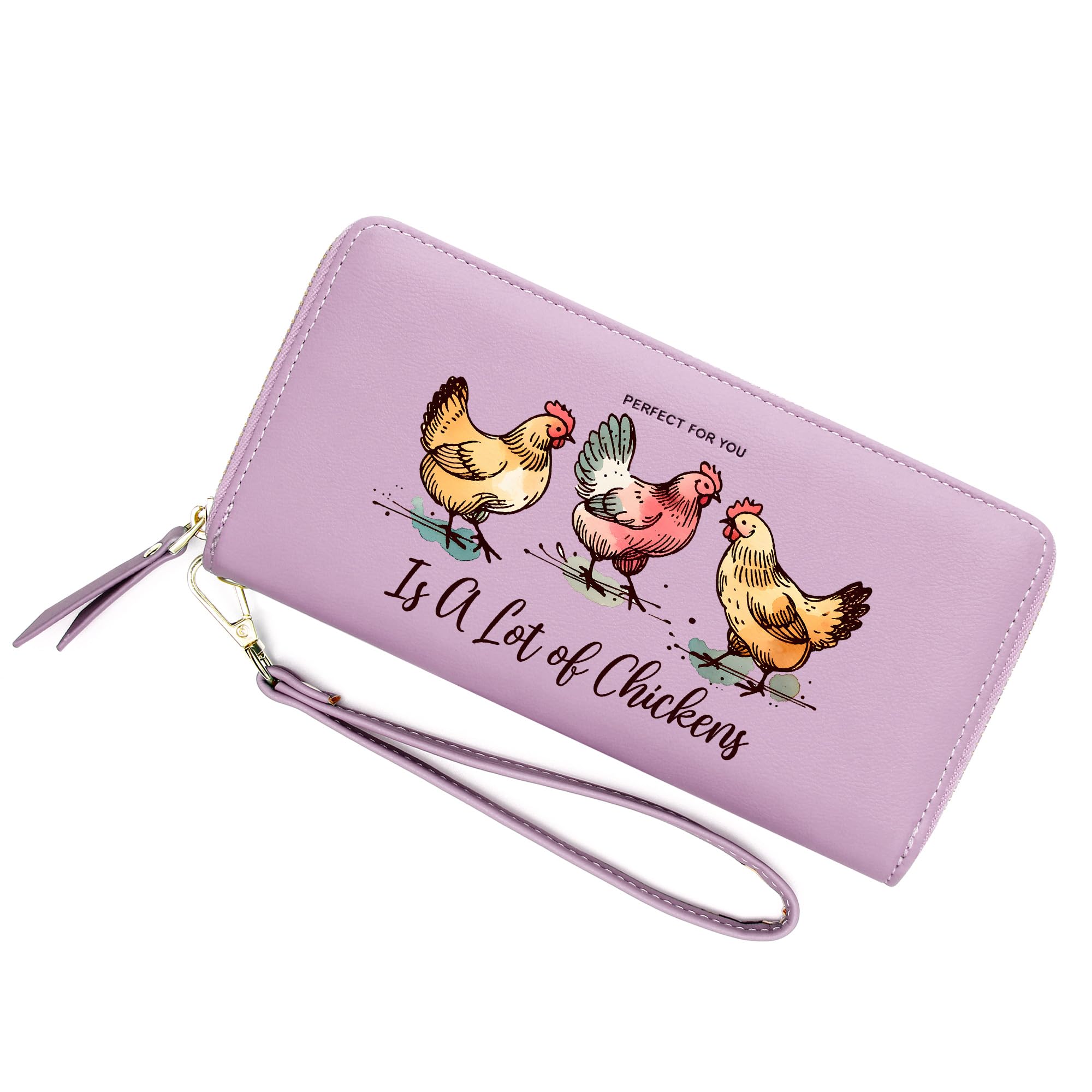 InsWork Personalized Animal Themed Wallet for Women,Birthday Gift, Holiday Gift for Parent Grandparent from Son Daughter, Graduation Gift for Him Her 1043q