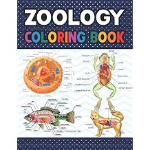Zoology Coloring Book Collection of Simple Illustrations of Zoology. The New Surprising Magnificent Learning Structure For Veterinary Anatomy ... book. Vet tech & Zoology Coloring Books.
